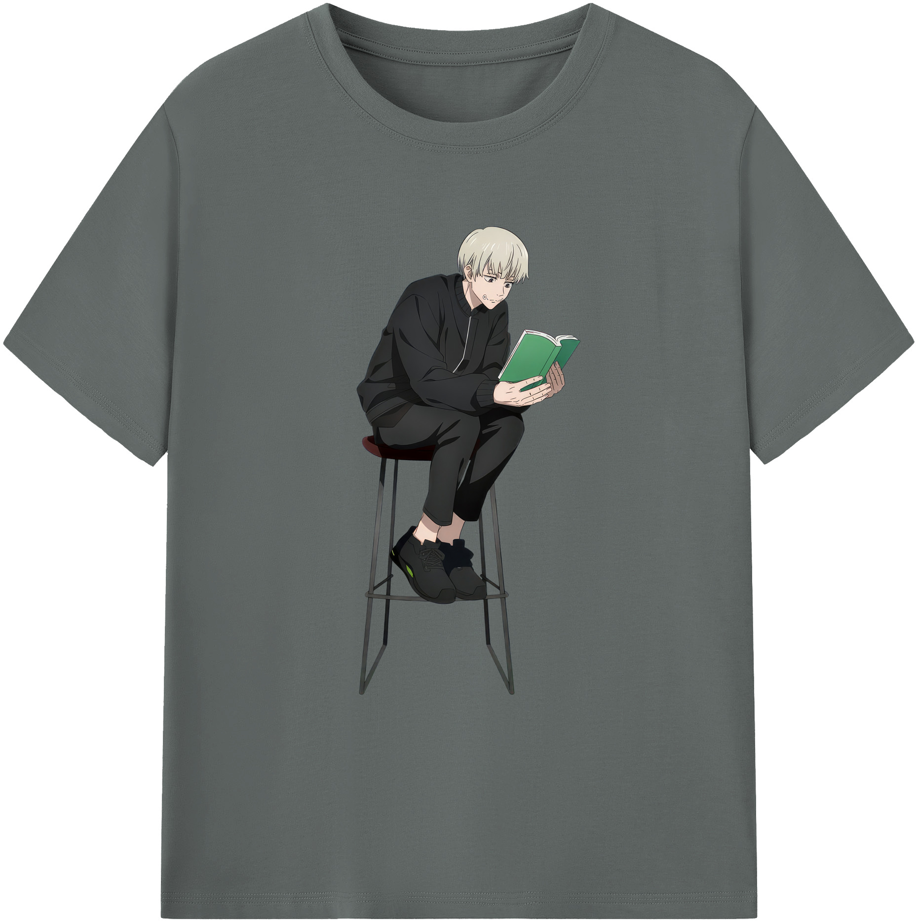 （画像用） 呪術廻戦 Jujutsu Kaisen 綿100％ メンズ半袖Tシャツ｜肌触りやわらか＆通気性
